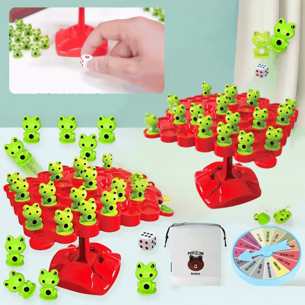 Rodinná stolní hra “Vyvážené stromové žáby”